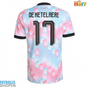 Billiga Belgien Charles De Ketelaere #17 Bortatröja VM 2026 Kortärmad
